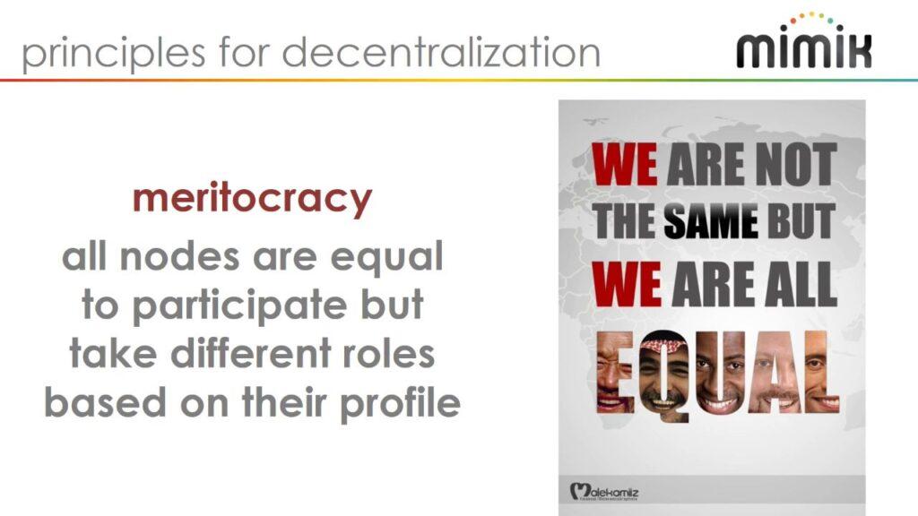 Principles of Decentralization