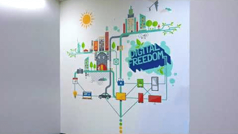 mimik HQ wall art | Timelapse